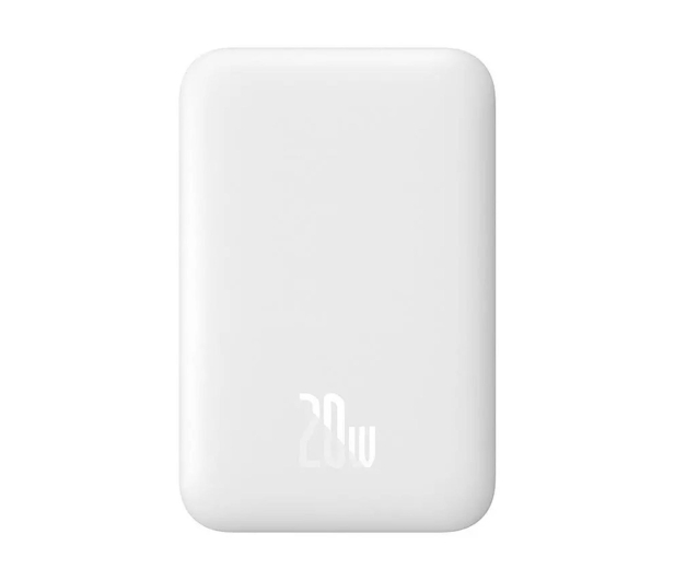 BASEUS Magnetic Mini 6000mAh 20W MagSafe (biały) - 1310905 - zdjęcie 3